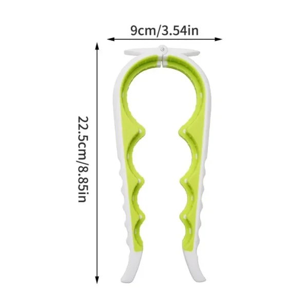 Can Opener Multi Functional Four In One Beverage Bottle Opener Cap Twister Four Position Can Opener Anti Slip Cap Twister - Image 5