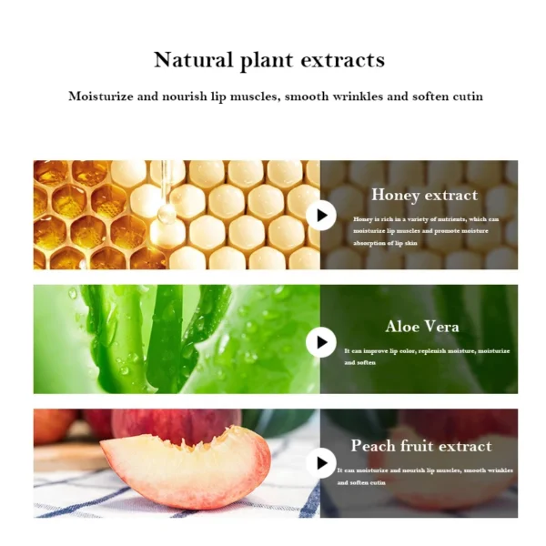 5/10pcs/lot Collagen Nourishing Lip Mask Moisturizing Fruits Essence Firming Anti Wrinkle Lip Patch Skin Care - Image 4