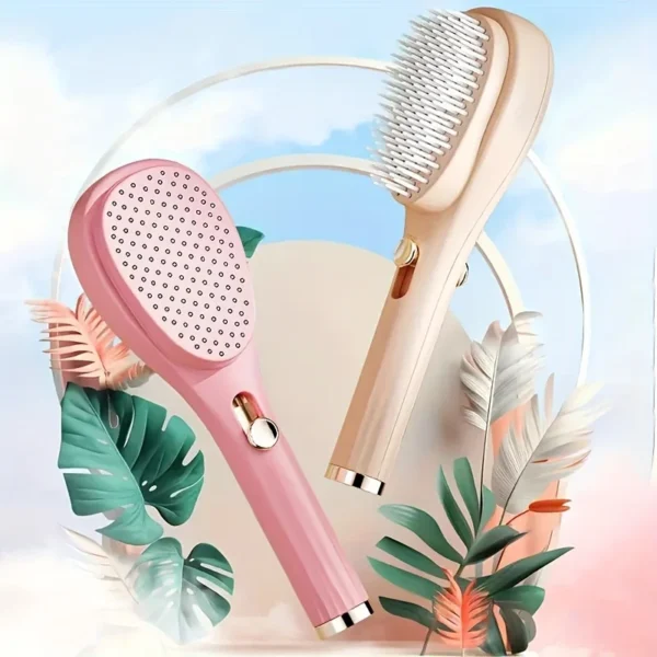 1pcs Magic Retractable Hair Comb-Anti-Static Scalp Massaging & Detangling Brush for All Hair Types Holiday Gift Box Beauty Tool - Image 5