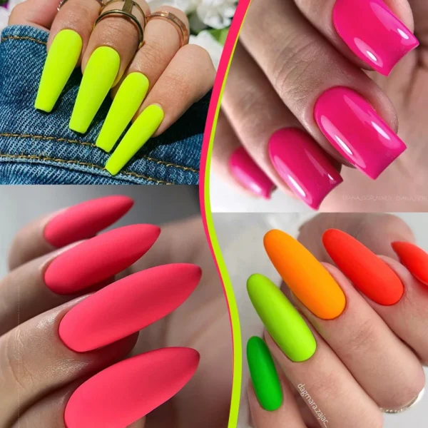 LILYCUTE 7ml Fruit Purple Green Color Gel Nail Polish Soak Off 2025 New Whitening Guava Grape Series Nail Gel Varnish Supplies - Image 3