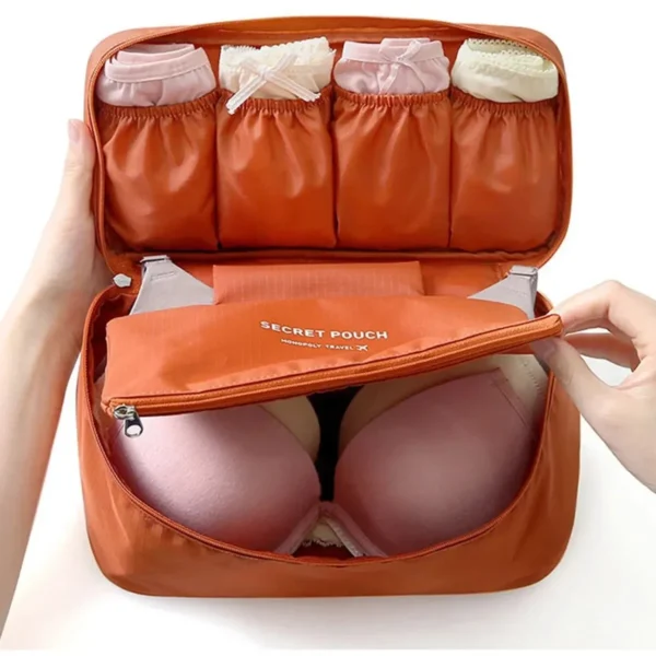 Portable Travel Storage Bag Multi-function Bra Underwear Organizer Bags Toiletry Cosmetic Case for Outdoor Travel - Image 3