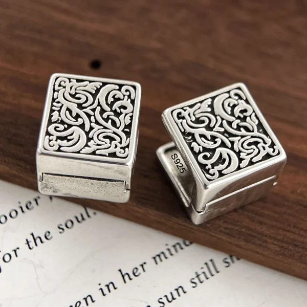 925 Sterling Silver Vintage Earrings For Women Simple Vintage Pattern Earring Jewelry Prevent Allergy Party Accessories Gift - Image 7