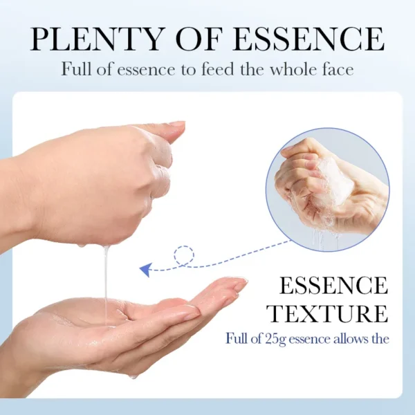 10pcs SAODER Hyaluronic Acid Facial Masks Face skincare Firming Hydrating Moisturizing Face Mask Facial Skin Care Products - Image 5