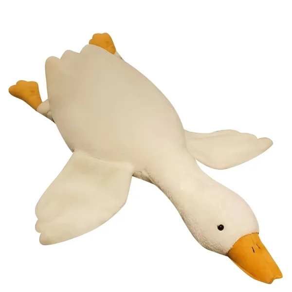 Large Plush White Duck Dog Toys Realistic Goose Design Dolls Suitable for Dogs Chew and Play Best Pet Supplies - Image 6