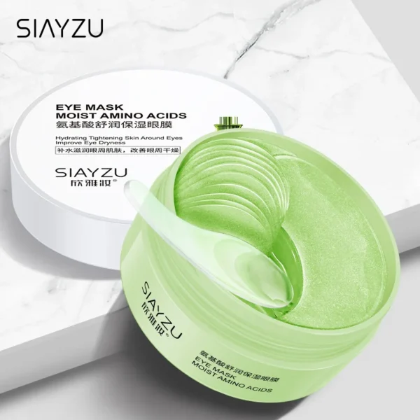 60pcs Hyaluronic Acid Crystal Collagen Eye Mask Anti Dark Circles Remove Eye Bags Moisturizing Firming Eye Patches Skin Care - Image 5