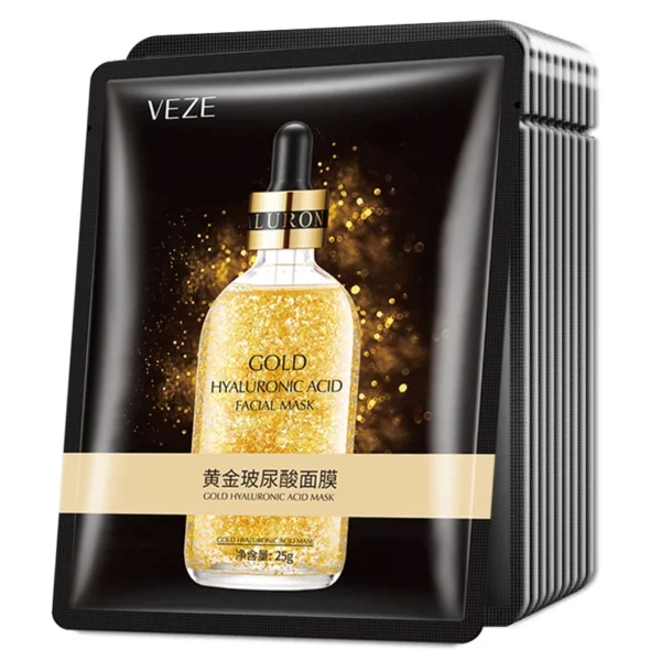 20pcs Hyaluronic Acid Collagen Face Mask skincare Moisturizing Firming Hydrating Facial Masks Sheet Mask Korean Skin Care - Image 3