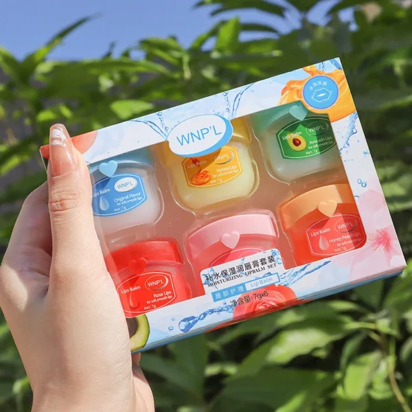New 4/6/8pcs Moisturizing Lip Balm Sets Lipstick Makeup Natural Plant Base Moisturizer Lip Balm Anti-Cracking Lips Skin Care - Image 2