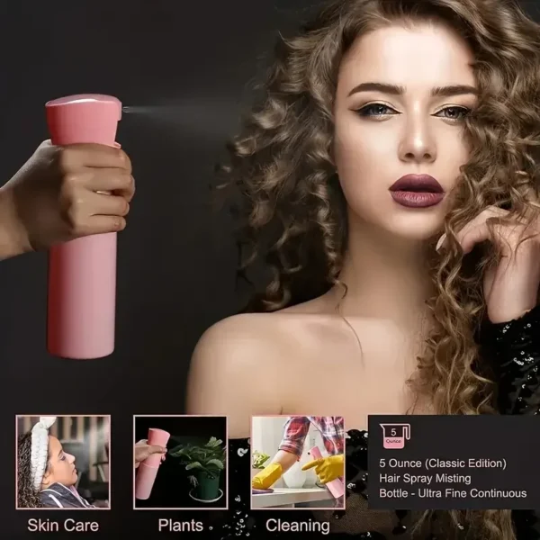 6pcs/Set Hair Brush Set Hairdressing Spray Bottle Hair Braiding Loop Rat Tail Comb Teasing Hair Brsuh Edge Control Hair Brush - Image 3