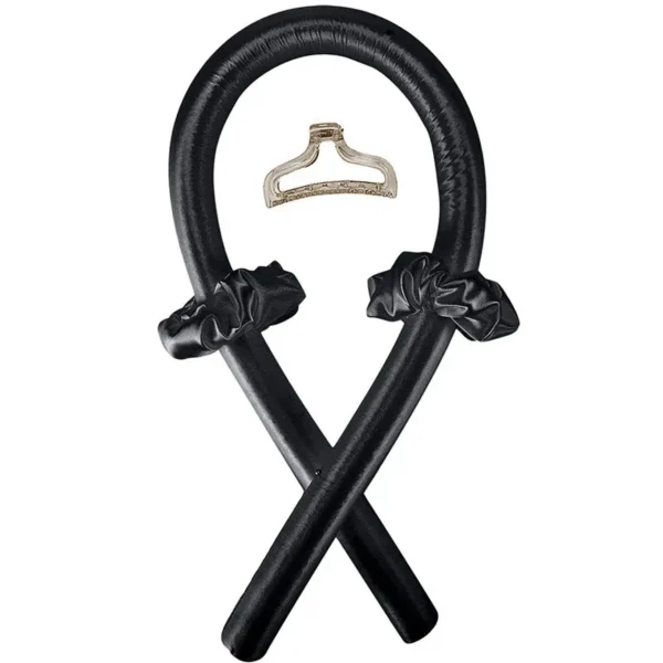 2pcs Heat Free Hair Curler Satin Silk Sleeping Cap Set Headwrap for Natural Curly Hair Long Hair Care Wave Sleeping Curling Tool - Image 3