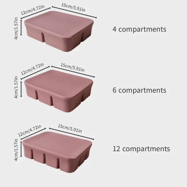 12 Grid Ice Cube Mold Silicone Ice Cube Tray Square Tray Mould Easy Release Silicone Ice Cube Forms Bar Kitchen Accessories - Image 6