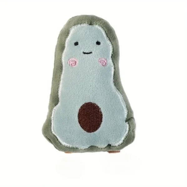 Plush Cat Toys Interactive Kicker Teeth Grinding Fruit Shaped Pet Toy for Kittens - Image 6