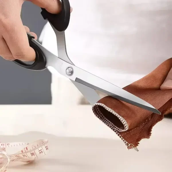 10 Inch Stainless Steel Tailor's Scissors For Fabric Professional Sewing Tool Garment Scissors Durable - Image 2