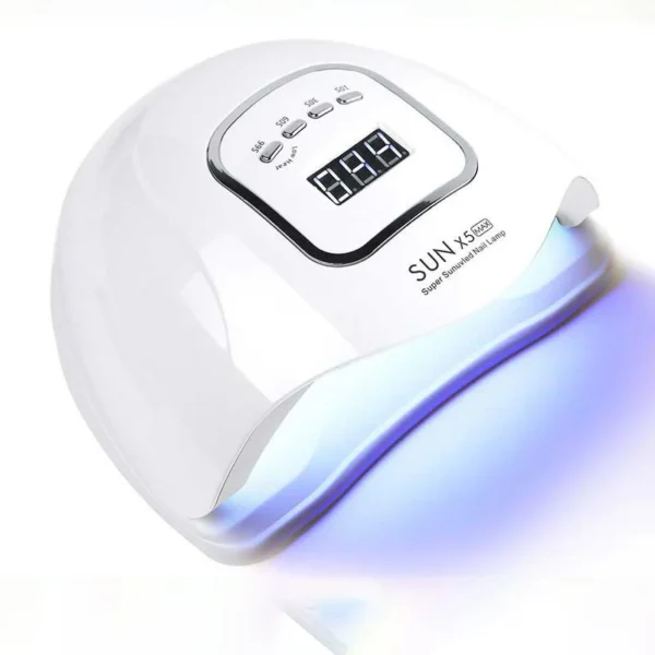SUNX5Max 150W UV LED Nail Lamp For Fast Drying Gel Nail Phototherapy Machine 45 LEDs Manicure Salon Tool Equipment - Image 1