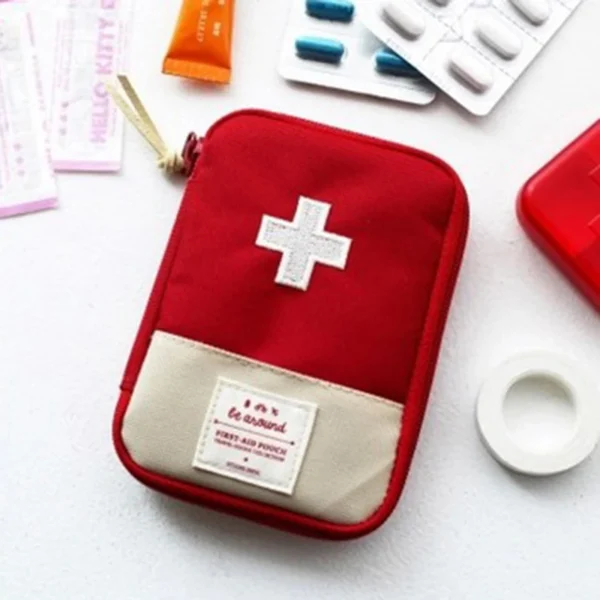 Mini Portable Medicine Bag Travel First Aid Kit Medicine Bag Storage Bag Survival Kit Medicine Box Outdoor Emergency Camping - Image 4