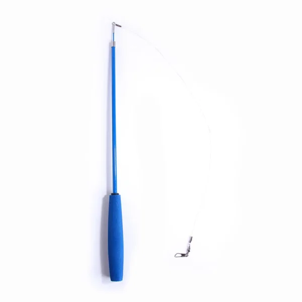 Retractable Pet Cat Caterpillar Feather Replacement Head Toy Set Funny Cat Stick Fishing Rod Cat Toys Interactive Pet Products - Image 2