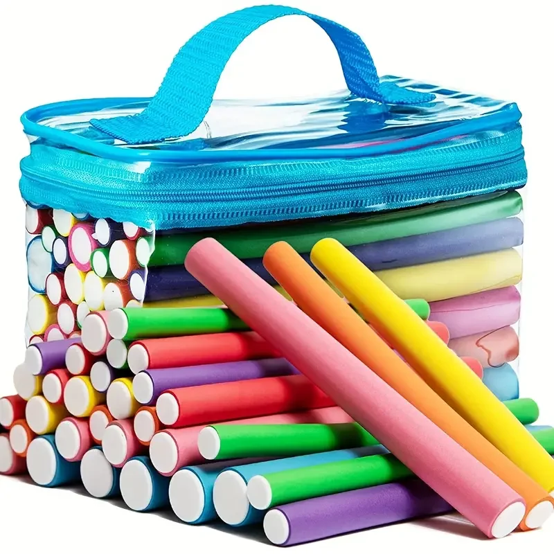 kf-Seafa759e58d94f94896e166a8a0b06cem 42pcs/Set Flexible Curling Rods Hair Twist Flexi Rods Hair Curlers Set Twist Foam Hair Rollers DIY No Heat Hair Rods Rollers - Image 1