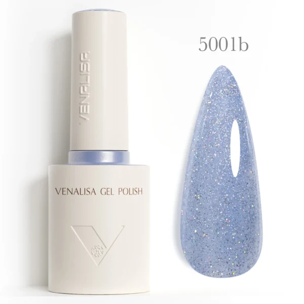 Venalisa Gel Nail Polish 10ml Hema TPO Free Purple Gold Glitter Shinning Soak Off UV LED Gel Nail Art Gel Varnish Nail Maincure - Image 5