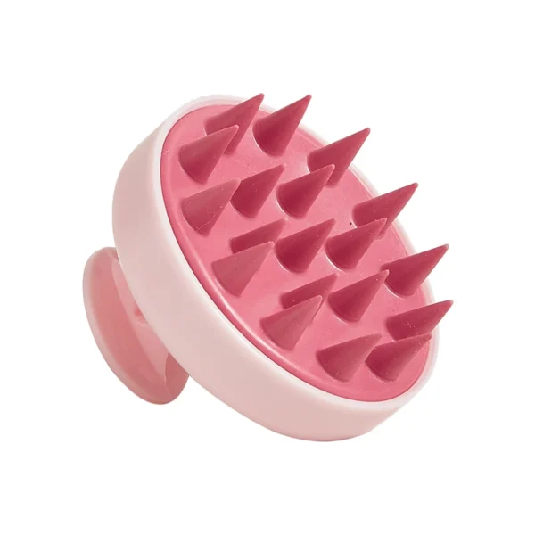 Silicone Shampoo Scalp Hair Massager Head Body Scalp Massage Brush Scalp Massage Brush Comb Magic Handle Brush Spa Massage Brush - Image 4