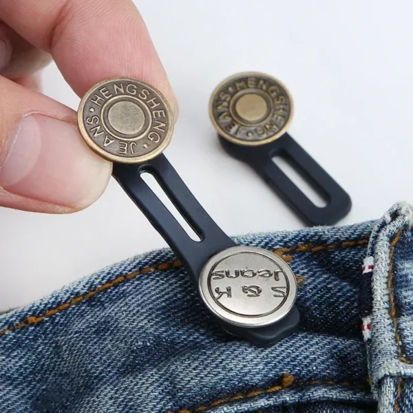 6 pcs Jeans and Pants Button Extenders: Universal Wait Expanander for Women and men, Instant Band Extension Solution - Image 5