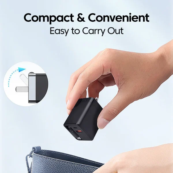 120W Super Fast Charge Type C USB Phone Charger With Telescopic Retractable USB C Cable For Iphone 16 15 Samsung Laptop - Image 5