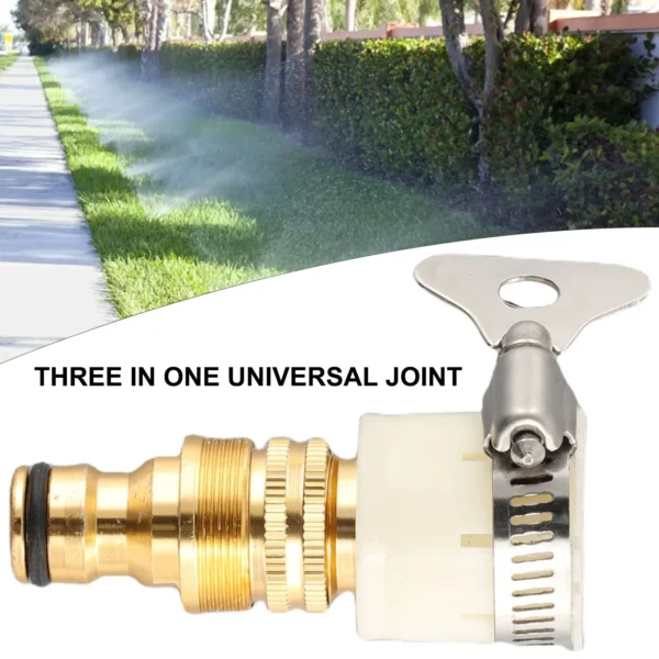 15-23mm Universal Hose Tap Adapters Faucet Tap Connector Garden Water Hose Pipe Fitting Faucet Adapter Watering Garden Tools - Image 2