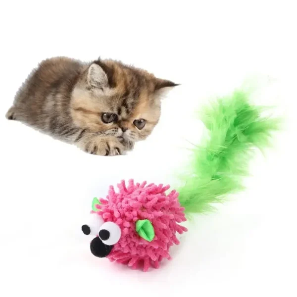 Cat Microfiber Mice Toy Interactive Toy for Cat Simulation Mouse Cat Toys Soft Mouse Kitten Catch Training Toy - Image 5