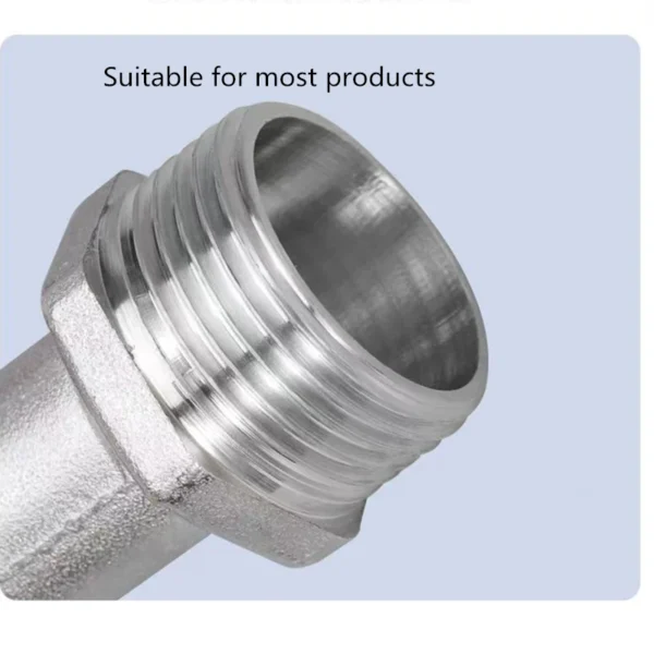 1PC Durable IBC Tank Tap Adapter S60*6 Coarse Thread to 1/2'' 3/4'' Connector Replacement Valve Garden Home Valve Fitting Faucet - Image 6