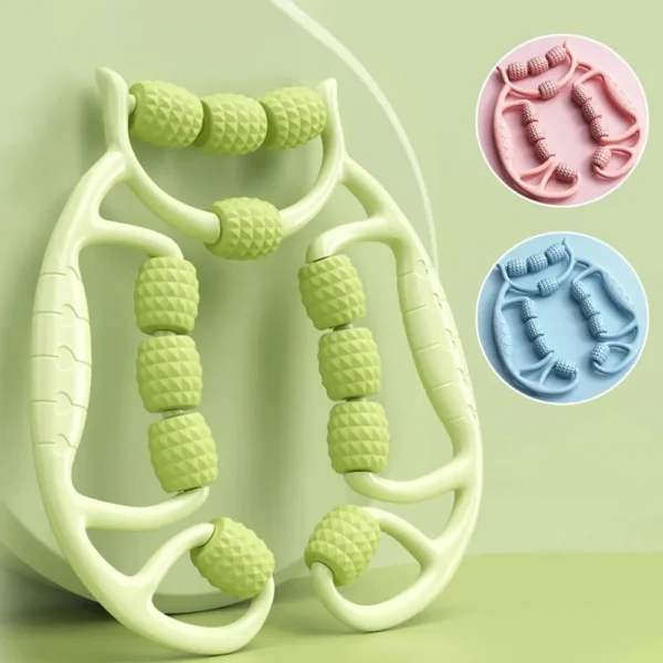 12 Rounds Of Circular Leg Slimming Muscle Stretching And Relaxation Massage Equipment, Leg Slimming Artifact, Circular Leg Clamp - Image 1