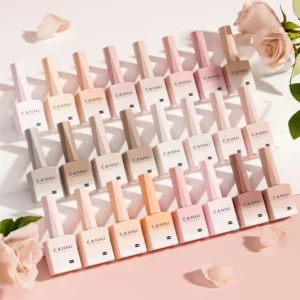 TPO FREE CANNI CC7 Pink Jelly Collection Nail Gel Polish HEMA FREE Soak Off UV LED Semi Permanent Nature Nude Nail GelLacquer