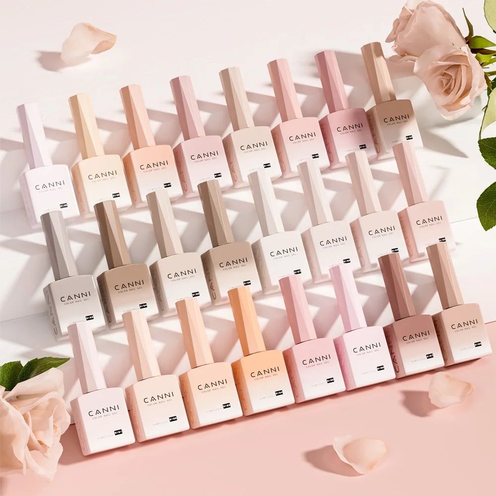 kf-Sfc32c19f6c4149d194e8a6bb983af03cj TPO FREE CANNI CC7 Pink Jelly Collection Nail Gel Polish HEMA FREE Soak Off UV LED Semi Permanent Nature Nude Nail GelLacquer - Image 1