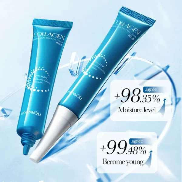 60pcs/box Crystal Collagen Eye Mask Anti Dark Circles Remove Eye Bags Firming Moisturizing Eye Patches Gel Pads Eyes Skin Care - Image 5