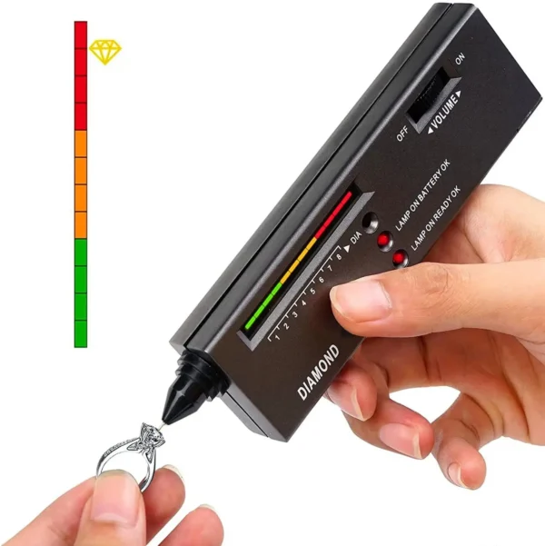 Diamond Tester High Accuracy Diamond Tester Pen Jewelry Diamond Tester Professional Diamond Selector Diamond Tester Kit Diamond Tester High Accuracy Diamond Tester Pen Jewelry Diamond Tester Professional Diamond Selector Diamond Tester Kit - Image 1