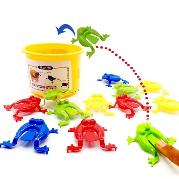 10-20Pcs Jumping Frog Bounce Fidget Toys For Kids Novelty Assorted Stress Reliever Toys For Children Birthday Gift Party Favor 10-20Pcs Jumping Frog Bounce Fidget Toys For Kids Novelty Assorted Stress Reliever Toys For Children Birthday Gift Party Favor - Image 1