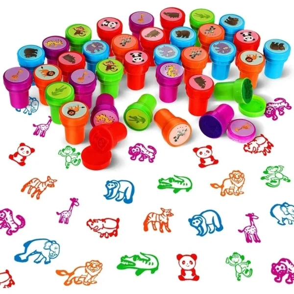 10pcs Assorted Stamps for Kids Self-ink Stamps Children Toy Stamps Smiley Face Seal Scrapbooking DIY Painting Photo Album Decor 10pcs Assorted Stamps for Kids Self-ink Stamps Children Toy Stamps Smiley Face Seal Scrapbooking DIY Painting Photo Album Decor - Image 1
