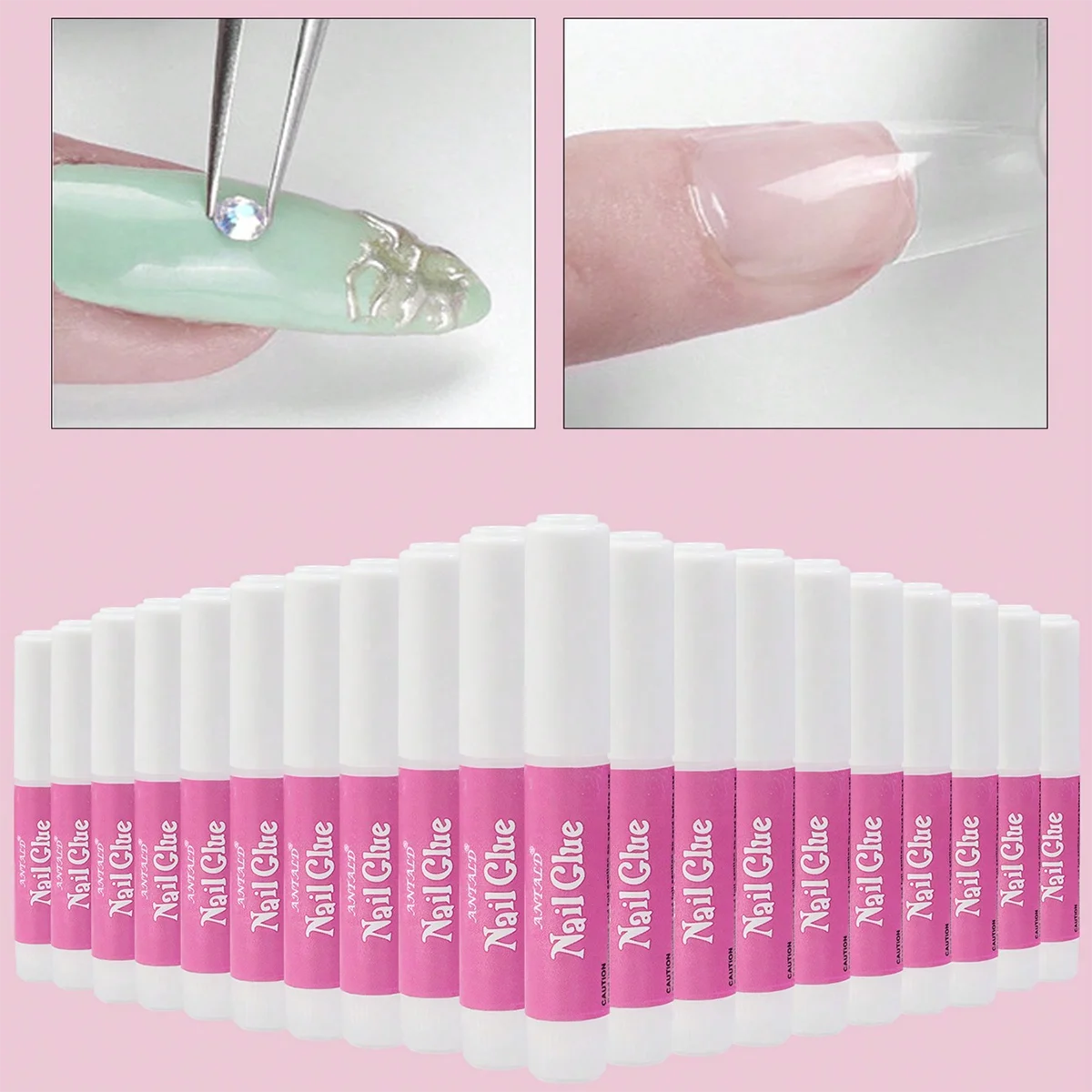 1/10/20pcs 2g Super Strong Glue For False Nail Tips Acrylic Nails Press On Fake Nails Fast-dry Long Lasting Glue 1/10/20pcs 2g Super Strong Glue For False Nail Tips Acrylic Nails Press On Fake Nails Fast-dry Long Lasting Glue - Image 1