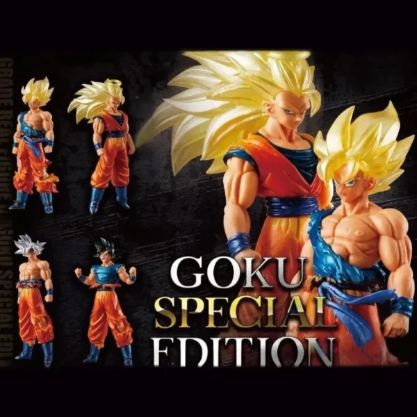 11cm/4.3in Anime Dragon Ball Z Goku Figure battle damage Super Saiyan Goku Action Figures Pvc Statue Collection Model Toys Gifts 11cm/4.3in Anime Dragon Ball Z Goku Figure battle damage Super Saiyan Goku Action Figures Pvc Statue Collection Model Toys Gifts - Image 1