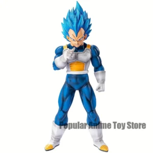 11in/28cm Anime Dragon Ball Z Vegeta Figure PVC Super Saiyan Blue Action Figures Collection Model Toys Gifts