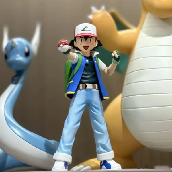 13cm Anime Pokemon Ash Ketchum Figure Pokemon Action Figures Pvc Collection Model Toys Gifts 13cm Anime Pokemon Ash Ketchum Figure Pokemon Action Figures Pvc Collection Model Toys Gifts - Image 1