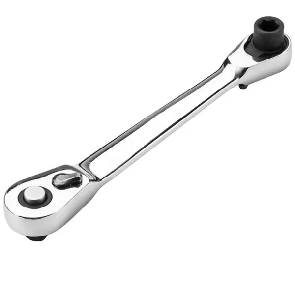 1/4 Inch Dual Head Quick Socket Portable Wrench,Wrench Screwdriver Hex Torque Wrenches Set 2-in-1 Ratchet 1/4 Inch Dual Head Quick Socket Portable Wrench,Wrench Screwdriver Hex Torque Wrenches Set 2-in-1 Ratchet - Image 1