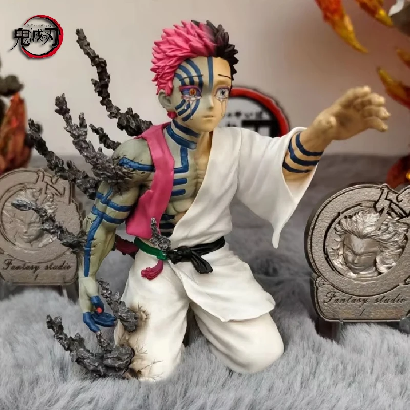 14cm Anime Demon Slayer Akaza Hakuji Figure Model Doll Action Figurine Pvc Decoration Peripheral Desktop Ornament Toy 14cm Anime Demon Slayer Akaza Hakuji Figure Model Doll Action Figurine Pvc Decoration Peripheral Desktop Ornament Toy - Image 1