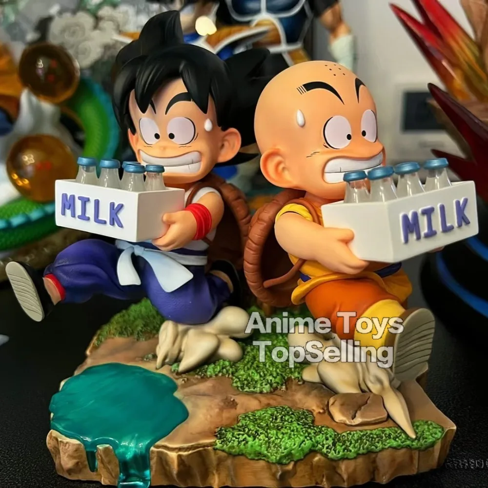 15cm Anime Dragon Ball Figure Goku and Krillin Action Figures Pvc Statue Collection Model Toys Gifts 15cm Anime Dragon Ball Figure Goku and Krillin Action Figures Pvc Statue Collection Model Toys Gifts - Image 1