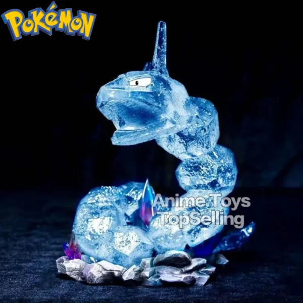 15cm/5.9in Anime Pokemen Figure Crystal Onix Action Figures Pvc Collection Model Toys for Children Gifts 15cm/5.9in Anime Pokemen Figure Crystal Onix Action Figures Pvc Collection Model Toys for Children Gifts - Image 1