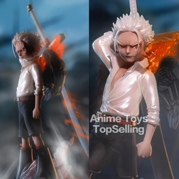 16cm Anime One Piece Figure Seraphim Dracule Mihawk Action Figure PVC Collection Model Toys Gifts 16cm Anime One Piece Figure Seraphim Dracule Mihawk Action Figure PVC Collection Model Toys Gifts - Image 1