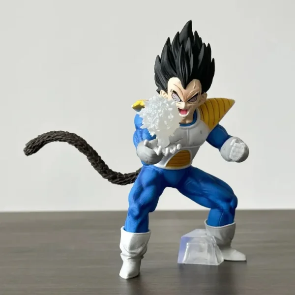 17CM Anime Dragon Ball Z Vegeta Figure Vegeta Statue with Artificial Moon PVC Action Figures Collection Model Toys Gifts 17CM Anime Dragon Ball Z Vegeta Figure Vegeta Statue with Artificial Moon PVC Action Figures Collection Model Toys Gifts - Image 1