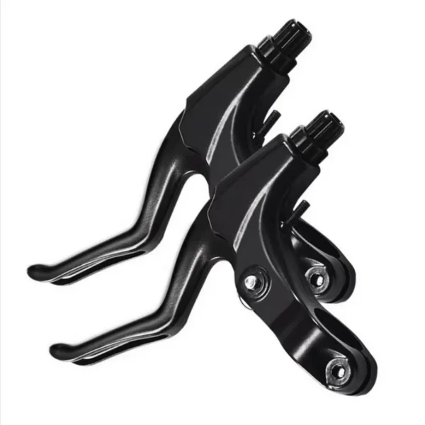 1Pairs Aluminum Alloy Bicycle Brake Handle Fit 22.2mm Handlebars Ultralight Cycling Brake Levers V-Brake Universal - Image 1