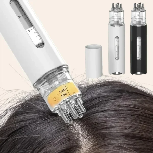1pc Portable Scalp Applicator Liquid Comb Mini Massager Essential Oil Liquid Guiding Massager Anti Hair Loss Scalp Care Tool 1pc Portable Scalp Applicator Liquid Comb Mini Massager Essential Oil Liquid Guiding Massager Anti Hair Loss Scalp Care Tool - Image 1