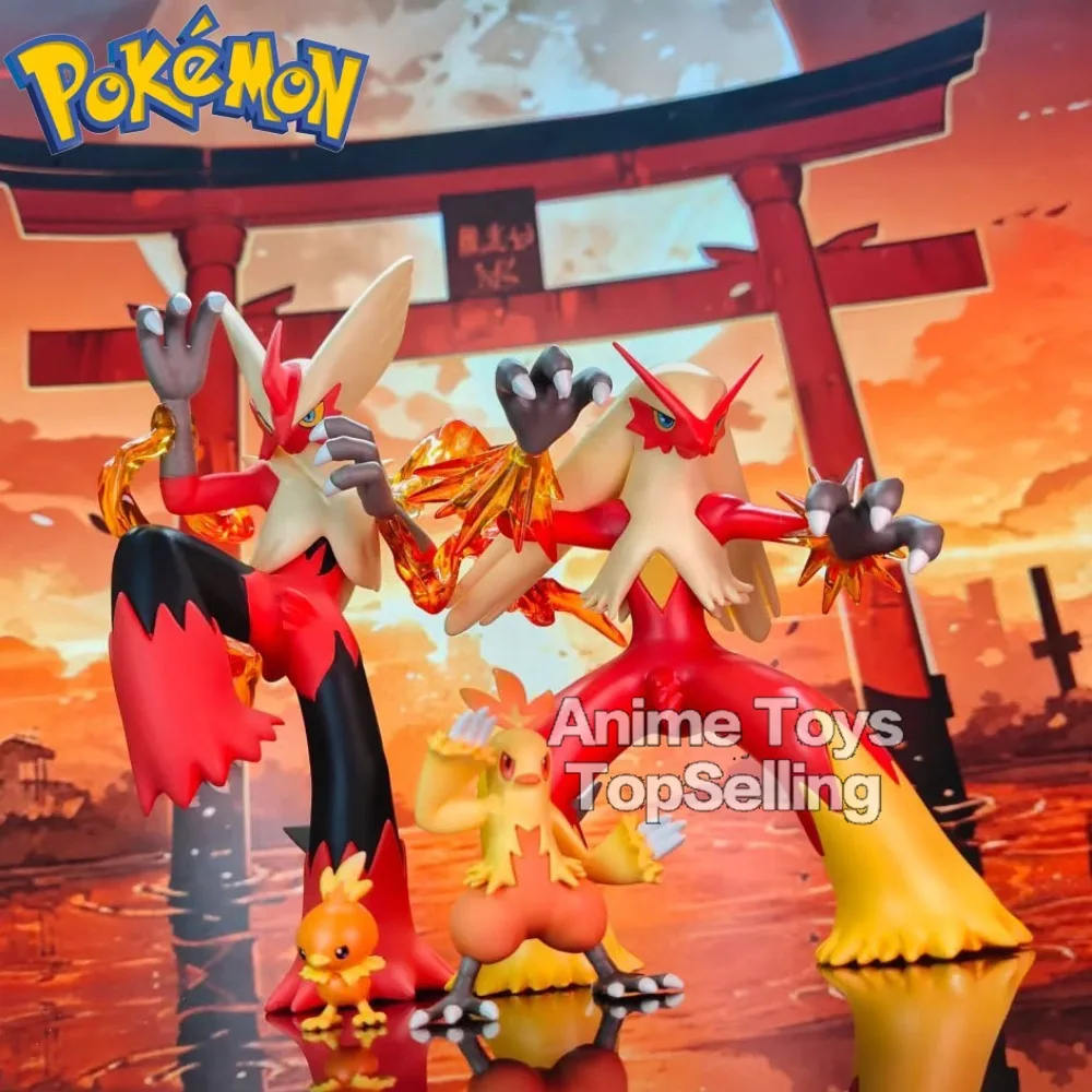2-8cm Anime Pokemon Figure Blaziken Evolutionary Group Action Figures Pvc Collection Model Toys for Children Gifts 2-8cm Anime Pokemon Figure Blaziken Evolutionary Group Action Figures Pvc Collection Model Toys for Children Gifts - Image 1