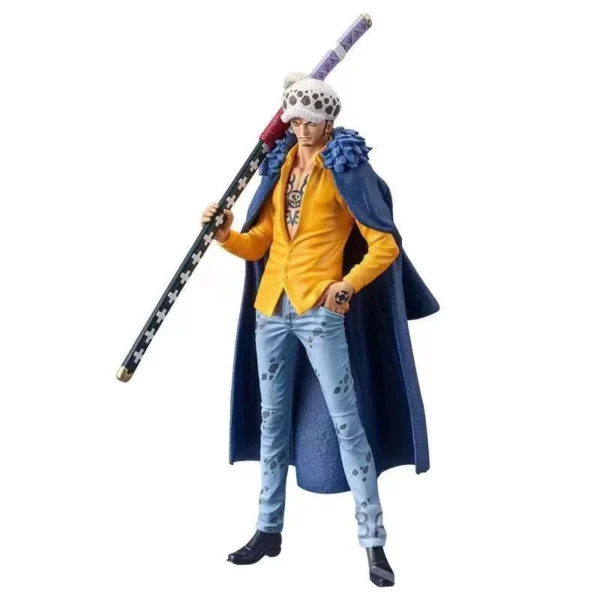 20cm Japanese Anime Figure One Piece DXF Wano Country Trafalgar Law PVC Statue Collection Model Toys Gifts 20cm Japanese Anime Figure One Piece DXF Wano Country Trafalgar Law PVC Statue Collection Model Toys Gifts - Image 1