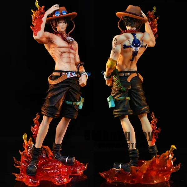 23cm Anime One Piece Figure Ace Figure PVC Collectible Statue Model Toys Gifts 23cm Anime One Piece Figure Ace Figure PVC Collectible Statue Model Toys Gifts - Image 1