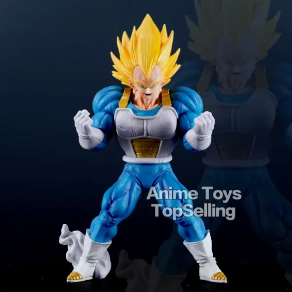 25.5cm/10in Anime Dragon Ball Vegeta Figure Max Power Vegeta Figurine Pvc Action Figures Gk Statue Collection Model Toys Gifts - Image 1